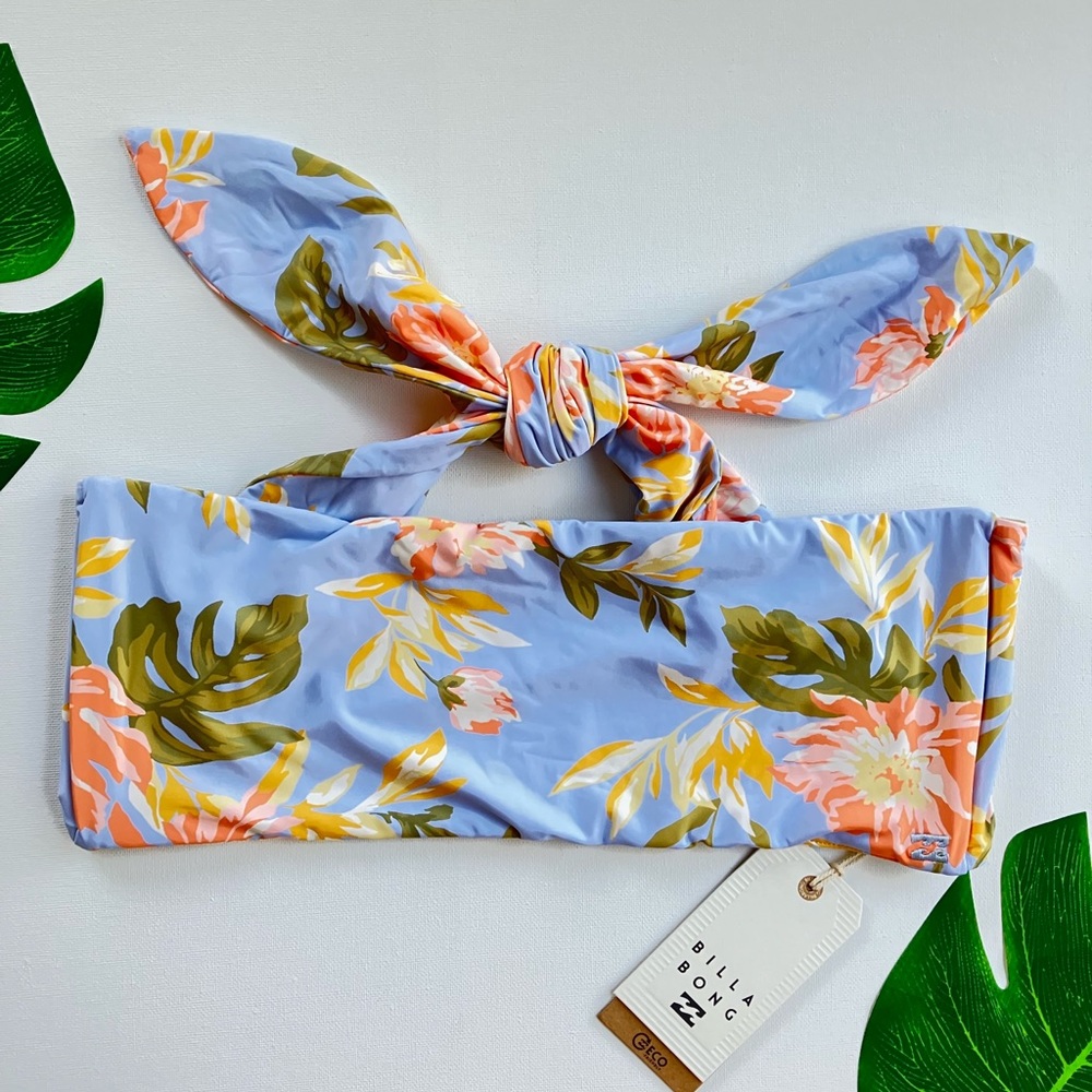 🌺 BILLABONG Skies For Days Tube Bikini Top 🌺